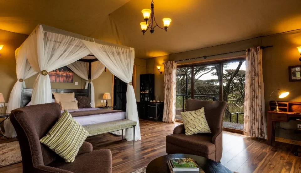 luxury tented camp